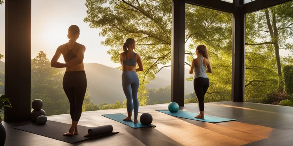 Person practicing yoga in a peaceful natural environment to highlight the importance of lifestyle changes for managing Appalachian Type Amyloidosis.