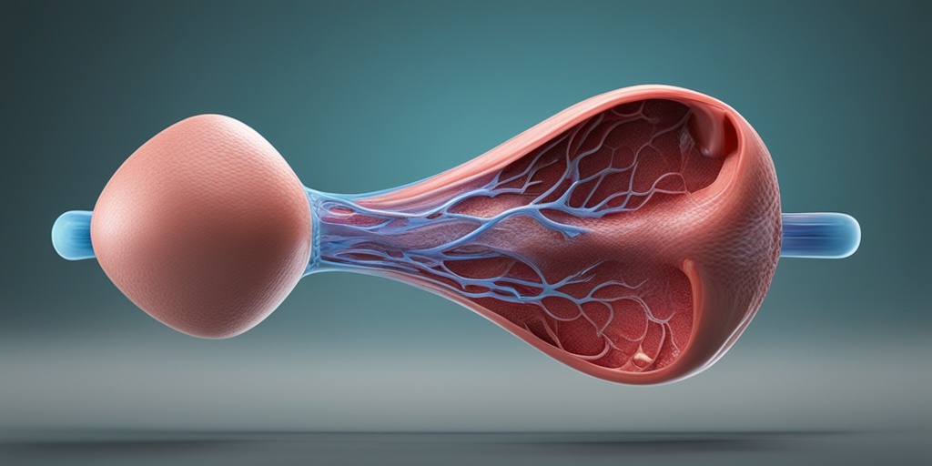 3D illustration of female reproductive system highlighting risk factors and complications of Dysfunctional Uterine Bleeding