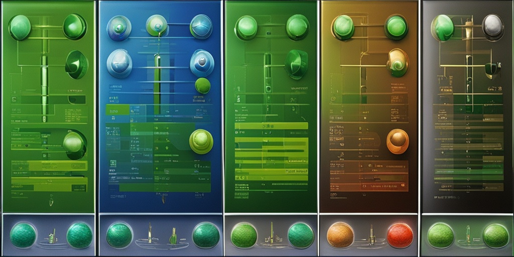 Abstract symbols represent conditions treated with chelation therapy against harmonious green and blue hues.