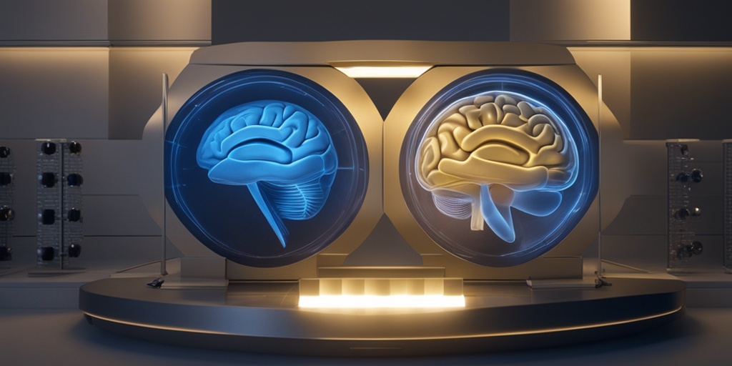 Brain scan showing potential causes of sleep epilepsy with highlighted affected regions.