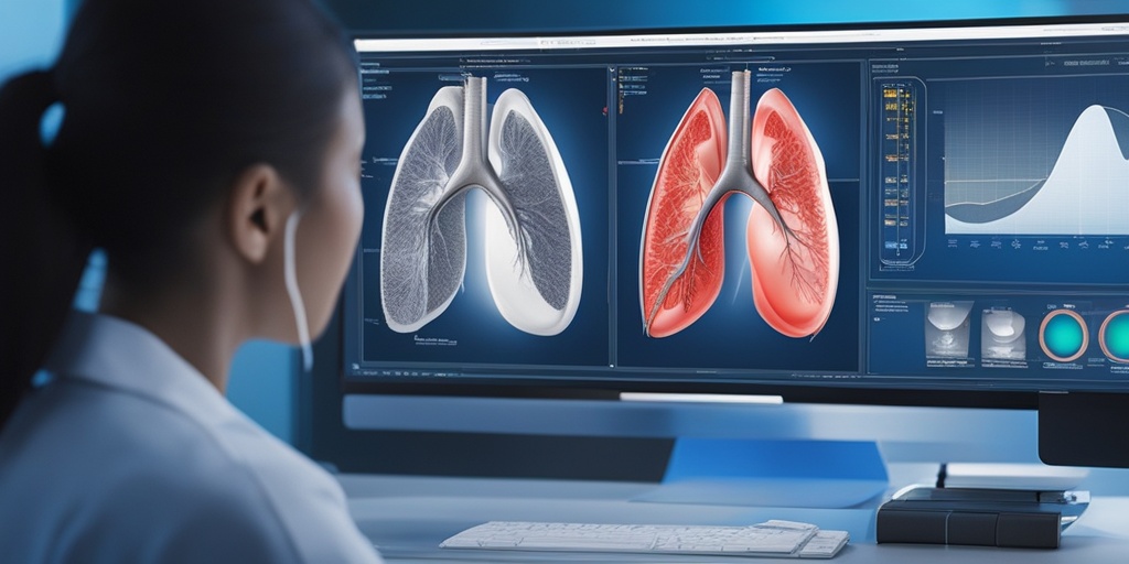 Cinematic depiction of Atrial Contractile Heterogeneity diagnosis with medical equipment and healthcare professional.