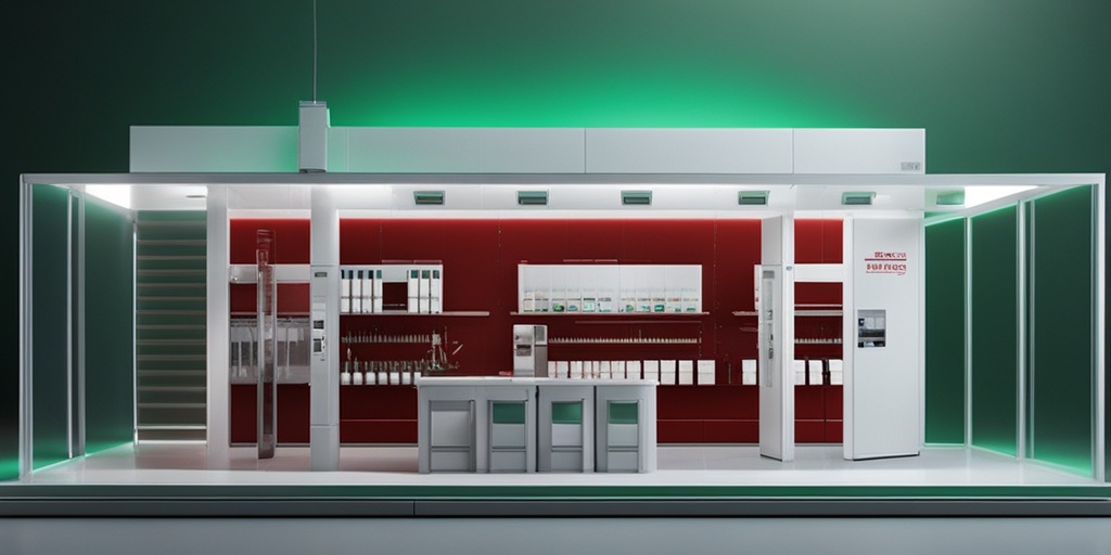 Diagnostic process for Bartter's Syndrome, featuring blood tests and medical professionals in a green and white laboratory.