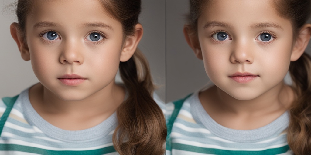 Split-screen comparison of a child and adult with TSC symptoms on a subtle blue background.