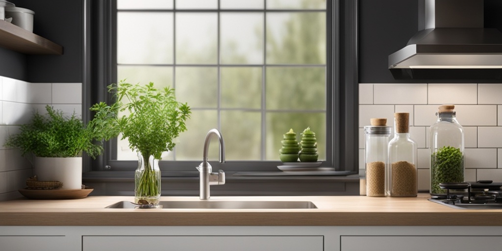 Person preparing Valerian Root for consumption at a clean kitchen counter, emphasizing proper dosage and preparation.