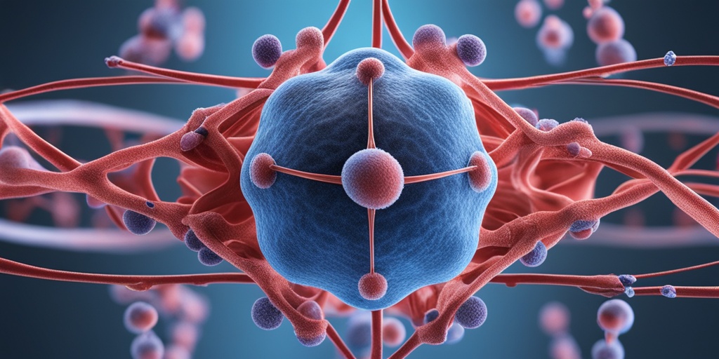 Split-screen comparison of healthy and compromised immune systems with 3D models of immune cells and microorganisms.