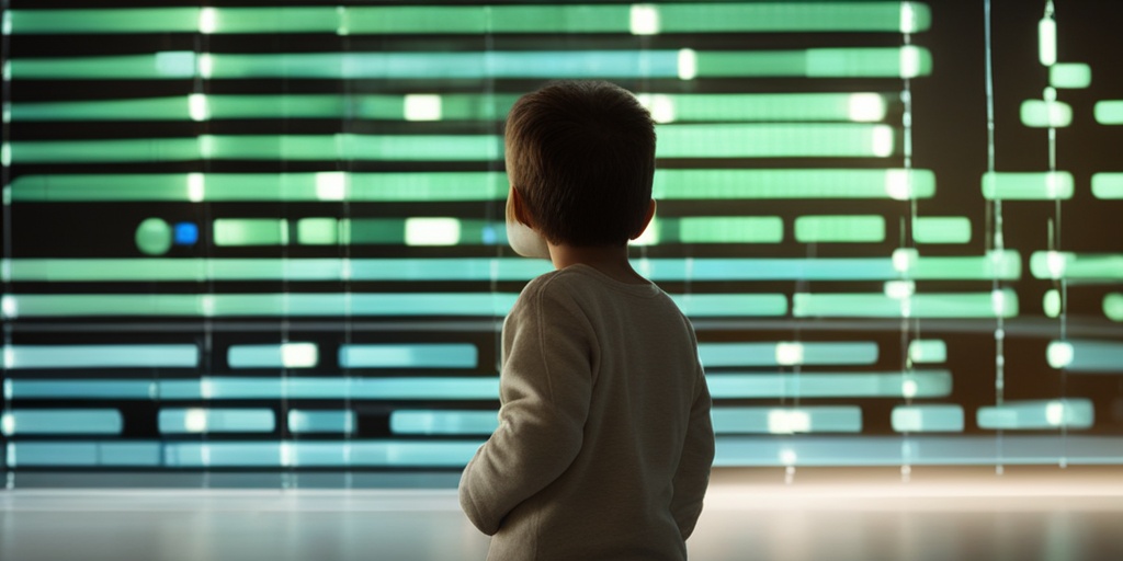 Split-screen image showing genetic code and a child engaging in physical activity, representing causes and risk factors.