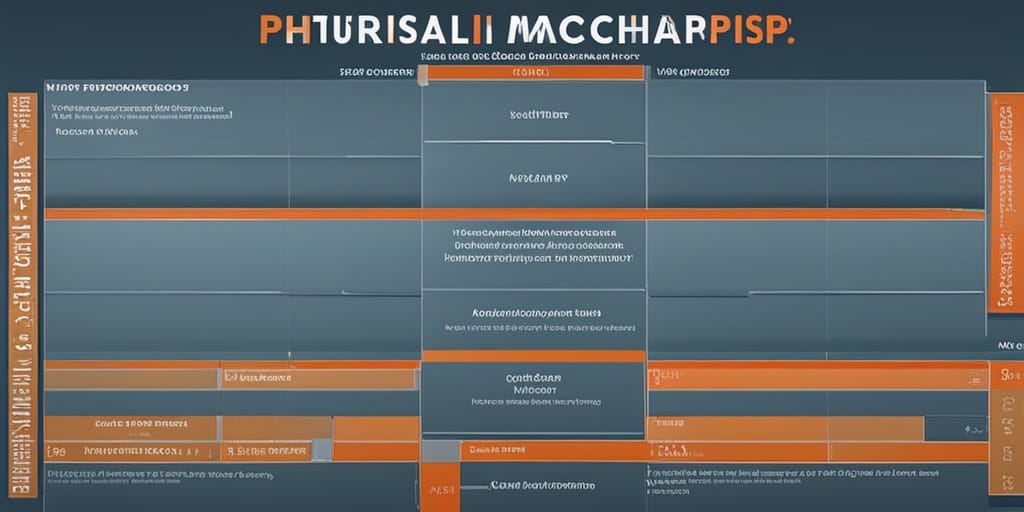 Classification of Mucopolysaccharidosis types with distinct colors on a subtle blue background.