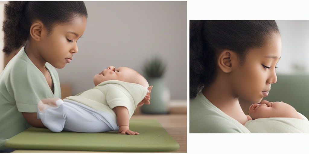 Person undergoing physical therapy for Torticollis, surrounded by soothing elements and natural light.