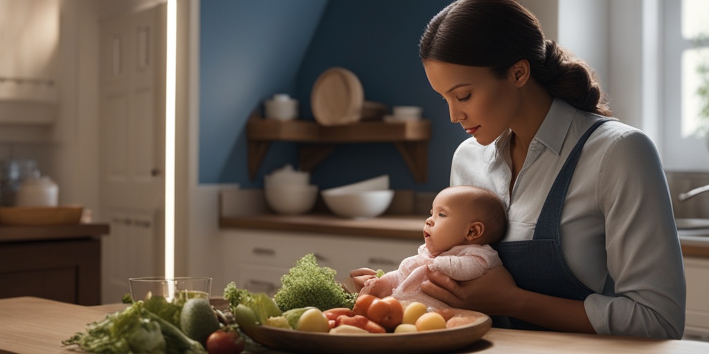 Split-screen comparison of gradual and cold turkey weaning methods with mother and baby