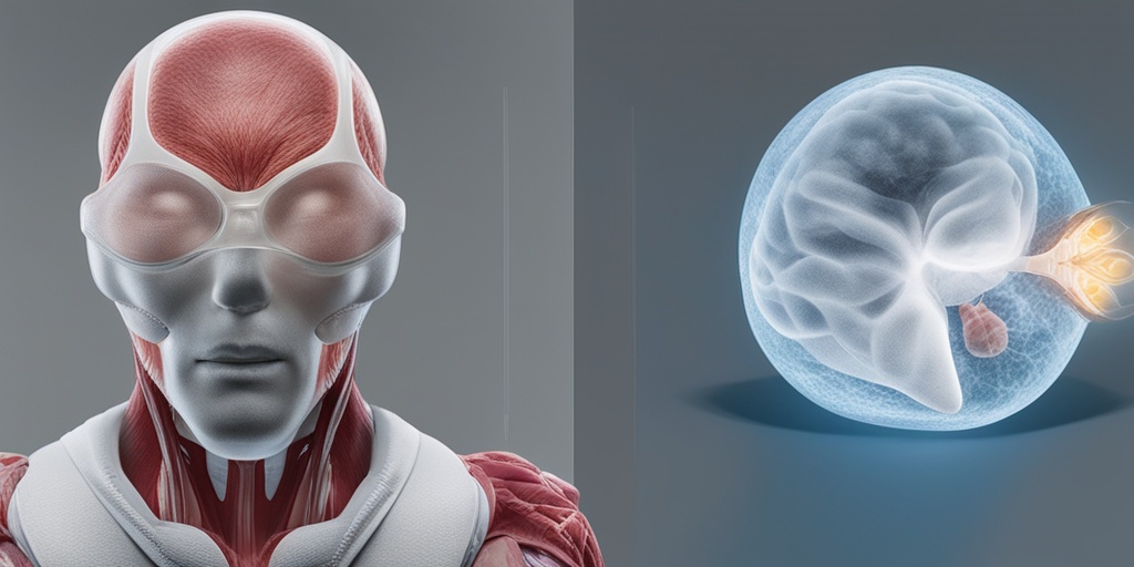 Split-screen image of Histiocytosis X symptoms including skin rashes, bone lesions, and swollen lymph nodes.