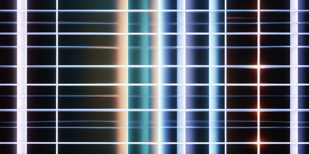 Split-screen image showing aura symptoms and sensitivity to light and sound, with subtle blue background.