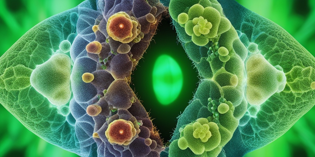 Split-screen image connecting Eaton-Lambert Syndrome with Small Cell Lung Cancer, highlighting complex relationship.