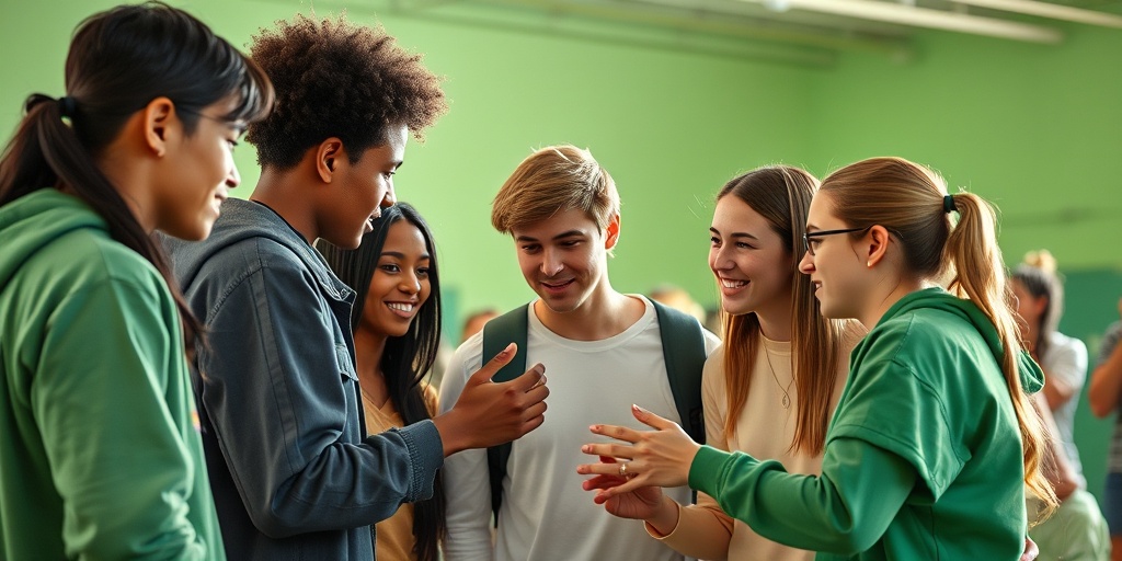 A supportive group of teens engaged in a positive activity, promoting connection and healthy choices against substance abuse.  4.png