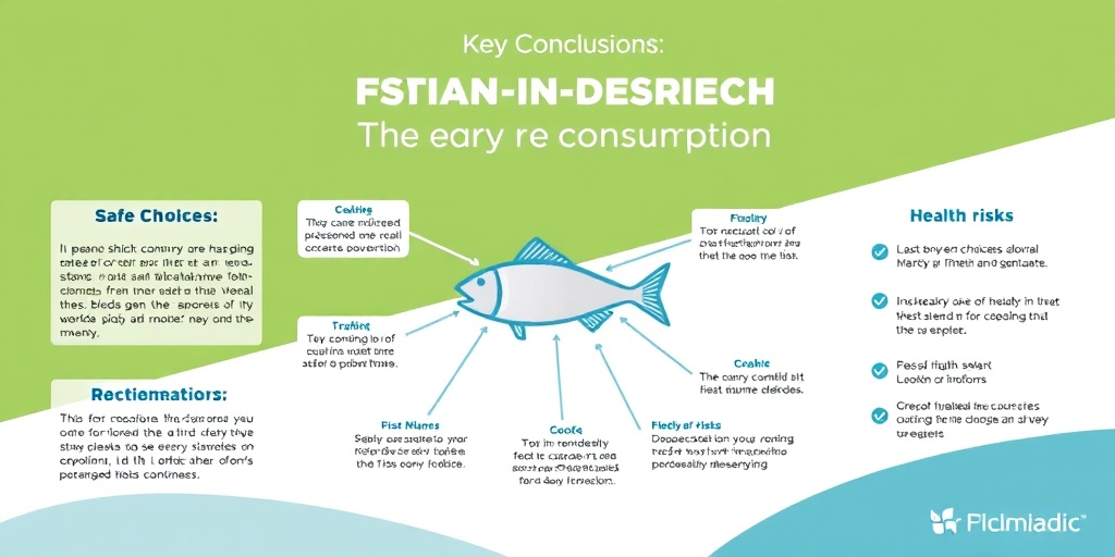 An infographic summarizes safe fish choices and cooking methods, educating viewers on mercury consumption in an appealing design.  5.png