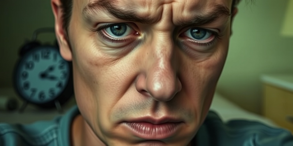 Close-up of a tired face showing dark circles and a tense expression, highlighting the emotional impact of insomnia. 2.png