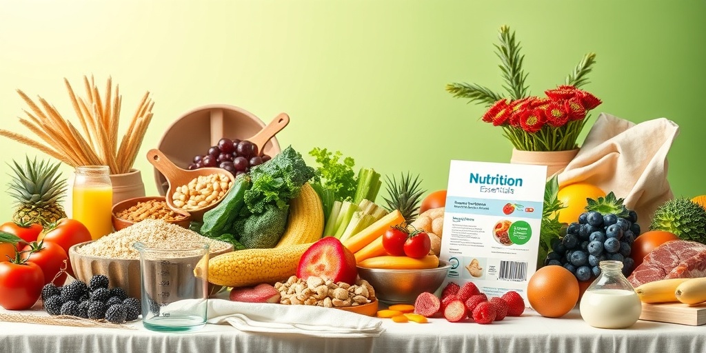 A vibrant table filled with colorful, nutrient-rich foods, emphasizing balanced nutrition and freshness. 3.png