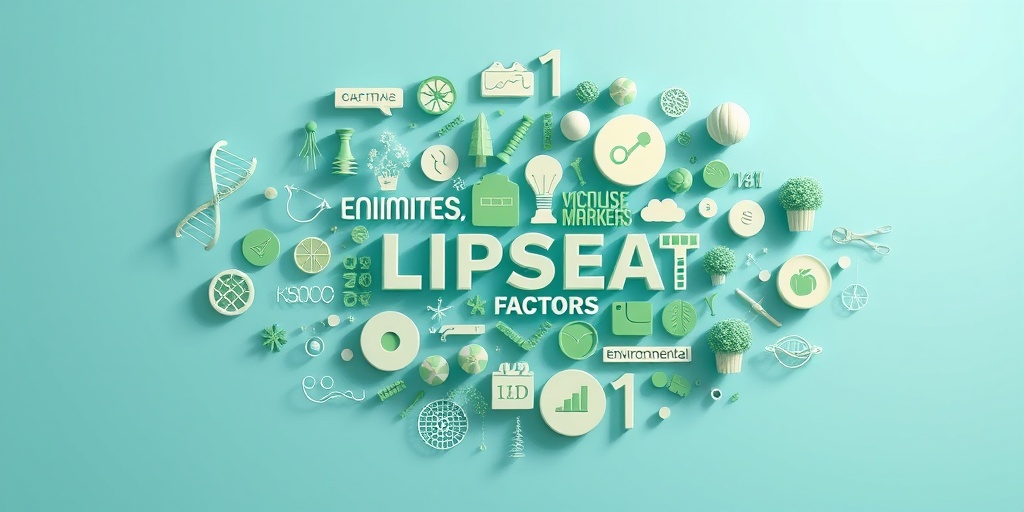 A collage illustrating liposarcoma causes, featuring genetic and environmental factors against a serene blue background.  3.png