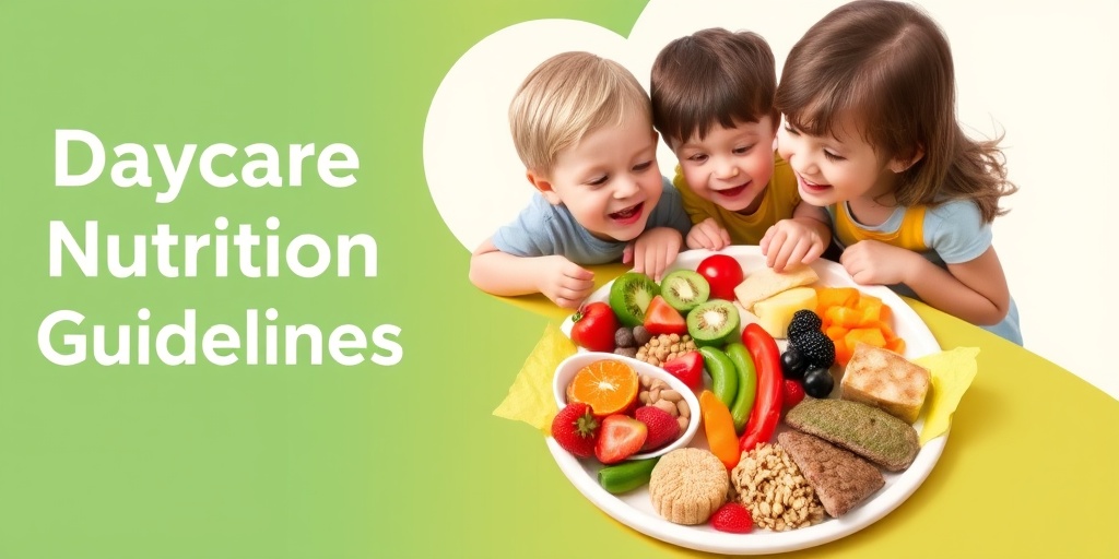 A colorful meal plate featuring healthy foods, with children enjoying nutritious meals together in a cheerful setting. 4.png