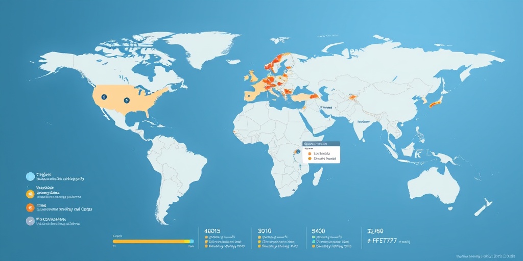 A global map illustrates the status of the Variola Virus, showcasing eradicated regions and vaccination efforts with engaging infographics.  5.png