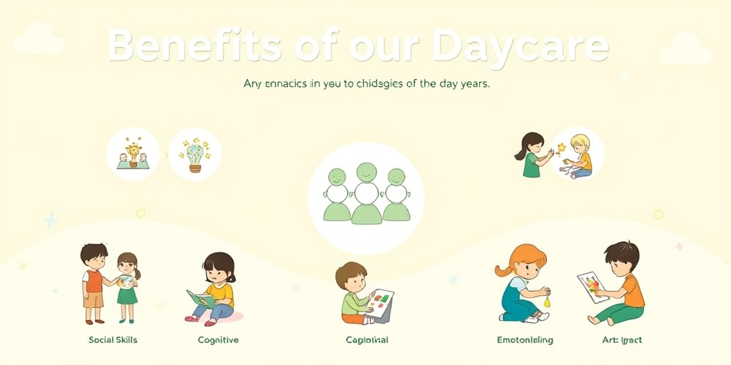 An engaging infographic showcasing daycare benefits, highlighting social skills and emotional growth through playful activities. 2.png