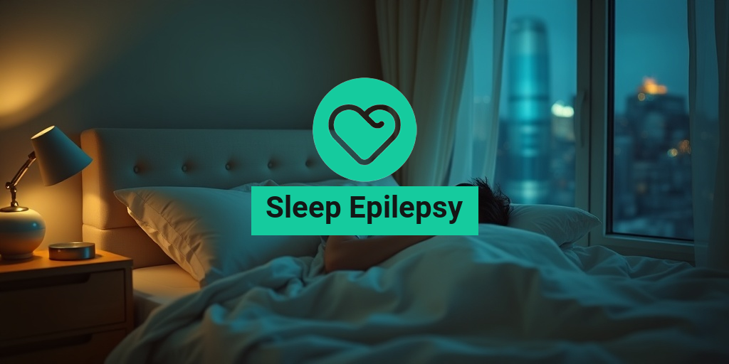 A serene bedroom scene with soft lighting, showcasing a young adult peacefully sleeping in a cozy bed. • Yesil Health AI