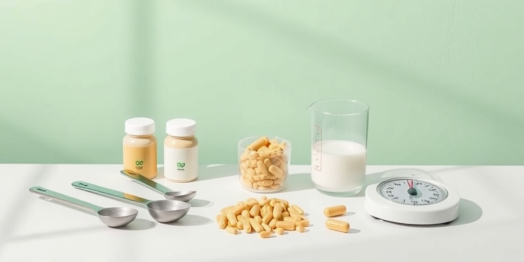 An organized display of kava products with measuring tools, emphasizing responsible dosage and education.  4.png