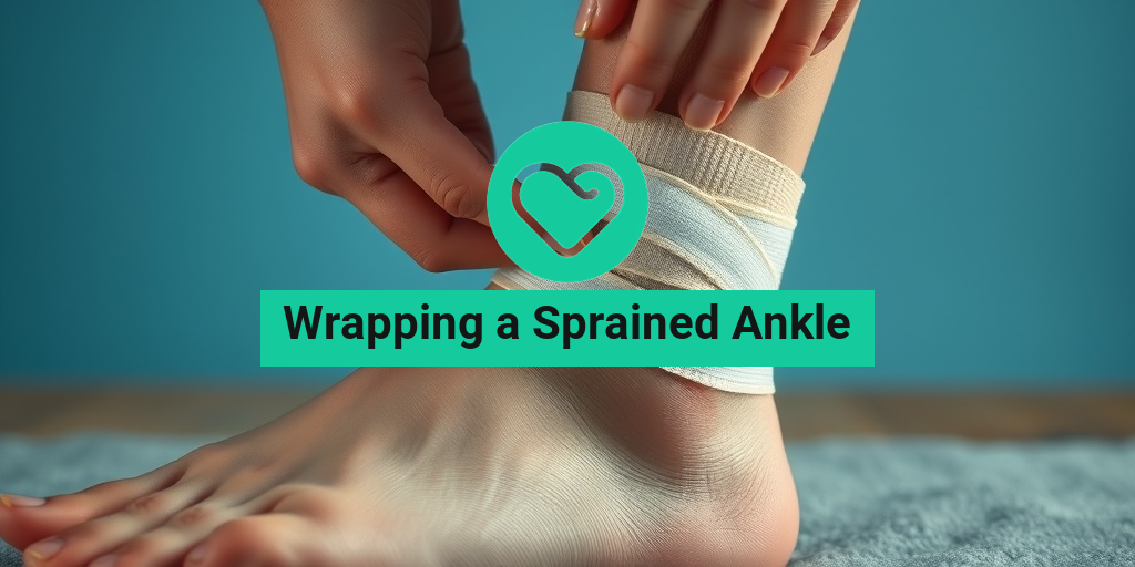 Wrapping a Sprained Ankle health condition overview • Yesil Health AI