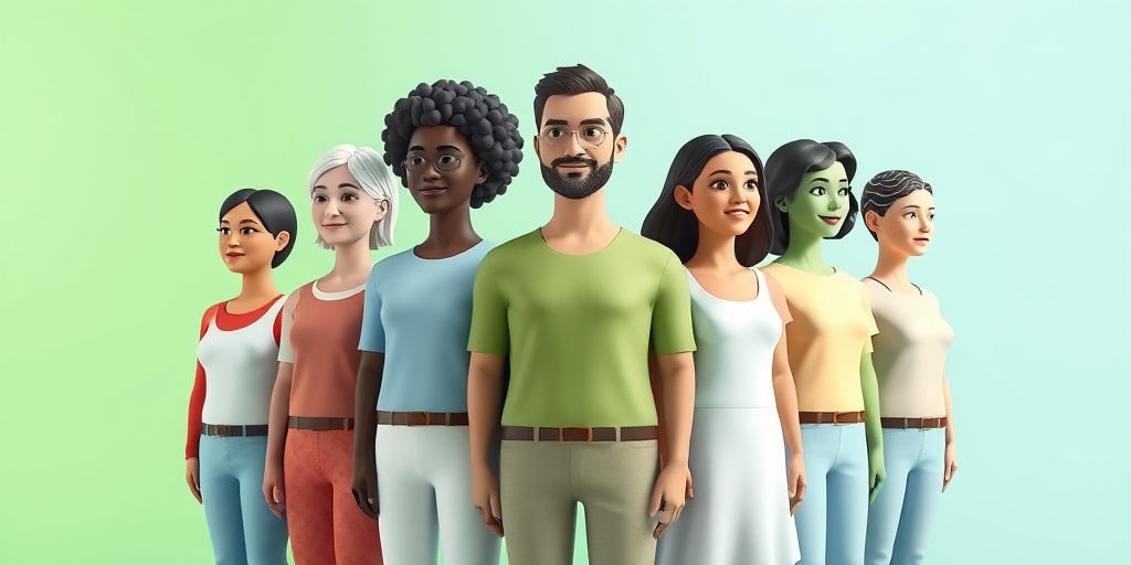 A 3D render of diverse individuals illustrating lactose intolerance risk factors, set against a serene green and blue background. 3.png