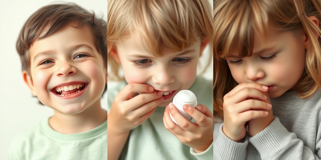 A split-screen image shows children facing hygiene issues, emphasizing the need for awareness and care in a calm setting. 3.png
