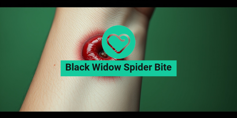 Black Widow Spider Bite: Symptoms, Treatment, and Prevention • Yesil ...