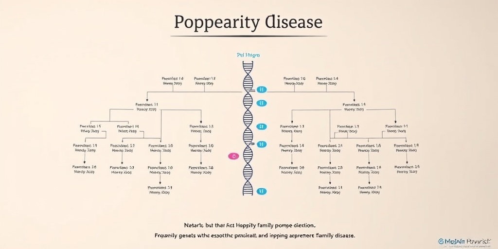 A family tree diagram highlights genetic markers related to Pompe Disease, emphasizing awareness and history.  3.png
