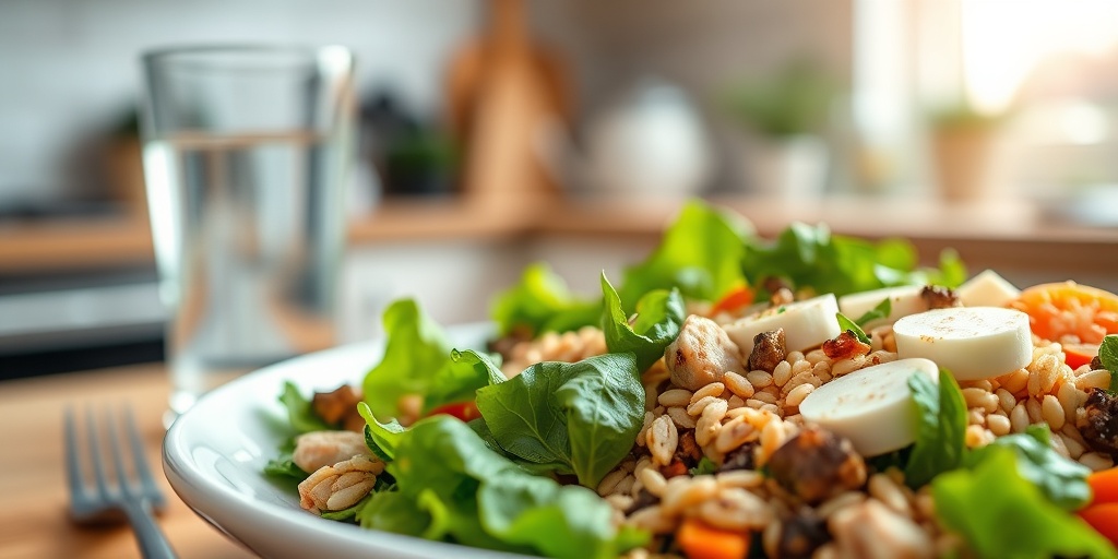 A vibrant, nutrient-rich meal showcases healthy options for individuals with EHBA, set in a cozy kitchen.2.png