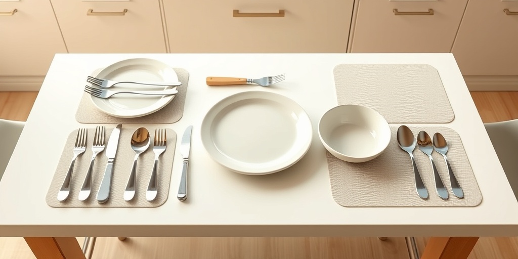 Adaptive eating tools are displayed on a kitchen table, emphasizing independence for stroke survivors with innovative designs.4.png