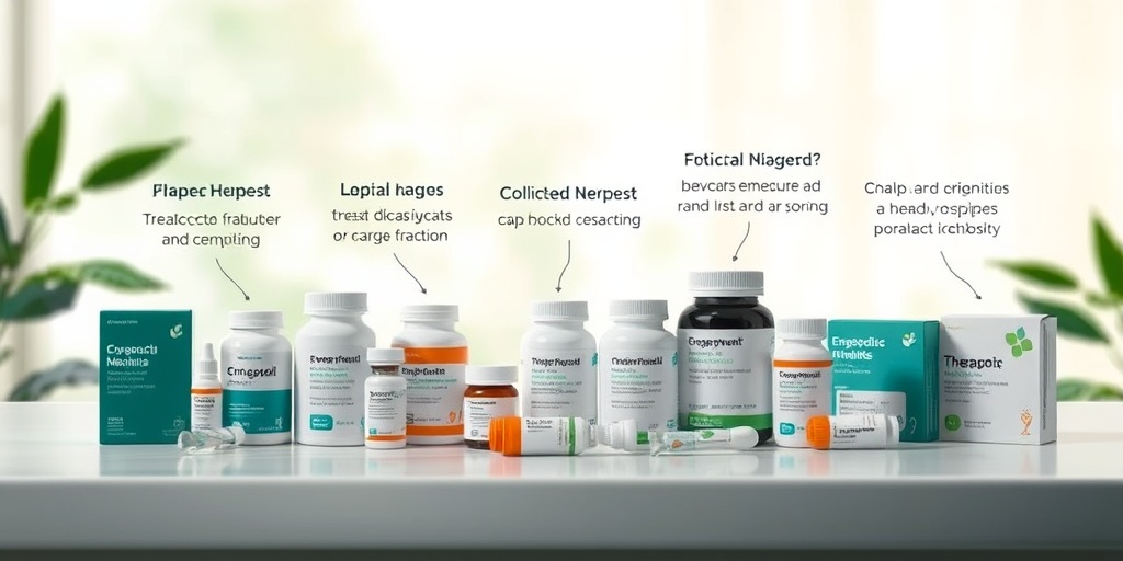 A clinical table displays various treatment options for Cryptococcic Meningitis, surrounded by a soothing blend of creamy whites and greens.  4.png