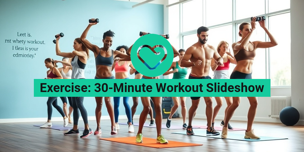 A diverse group exercises together in a bright gym, showcasing strength, cardio, and flexibility routines. β’ Yesil Health