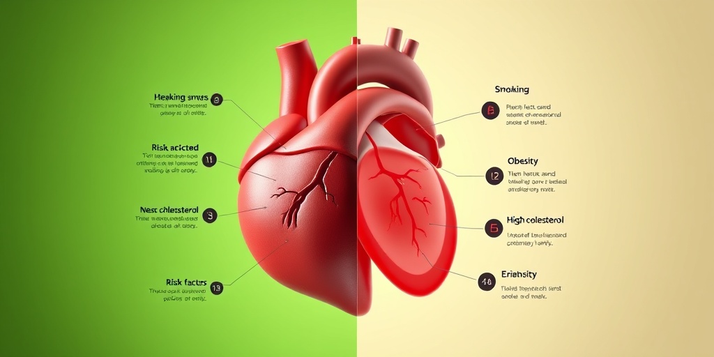 A split-screen render contrasts a healthy heart with one affected by risk factors, highlighting the importance of awareness and prevention.  3.png