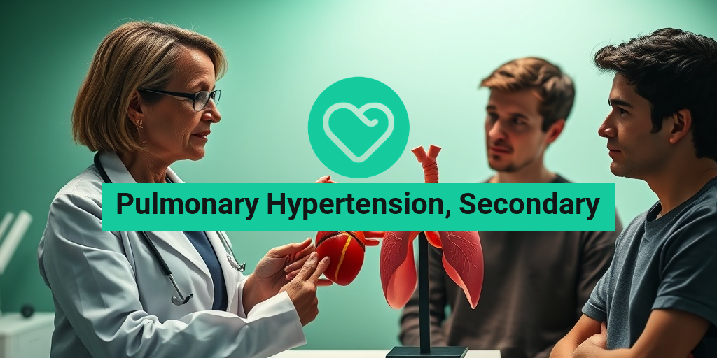 Pulmonary Hypertension, Secondary health condition overview β’ Yesil Health AI
