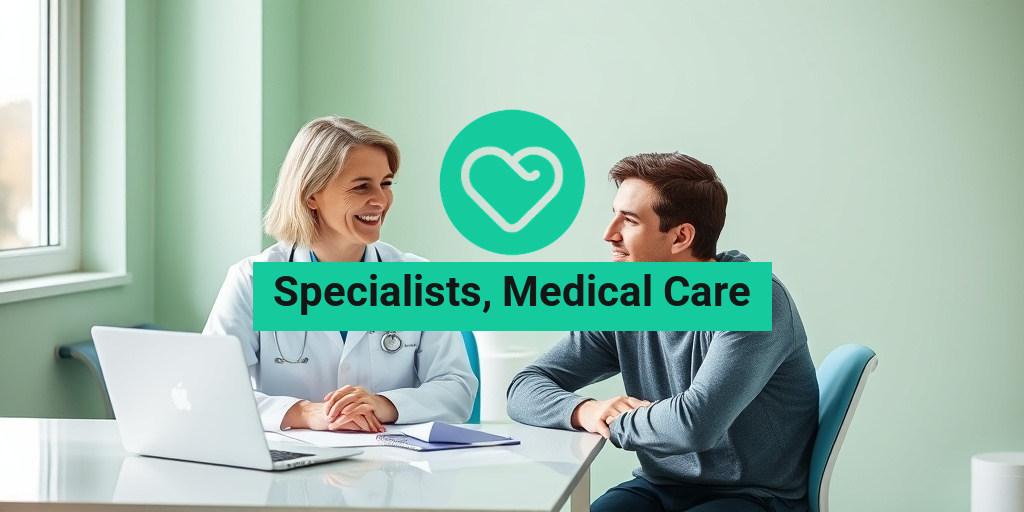 Specialists, Medical Care health condition overview • Yesil Health AI