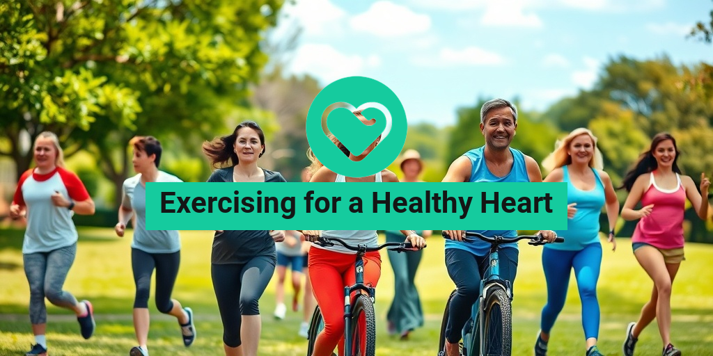 A diverse group exercises in a sunny park, showcasing joy and vitality through jogging, cycling, and yoga. • Yesil Health AI