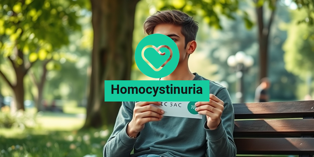 A young adult sits on a park bench, holding a genetic testing kit, surrounded by lush greenery. β’ Yesil Health AI