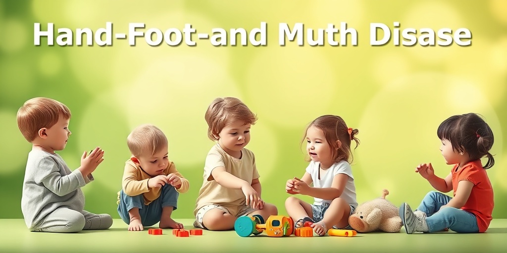 Children play together, one touching a toy, highlighting the importance of hygiene in disease prevention.3.png