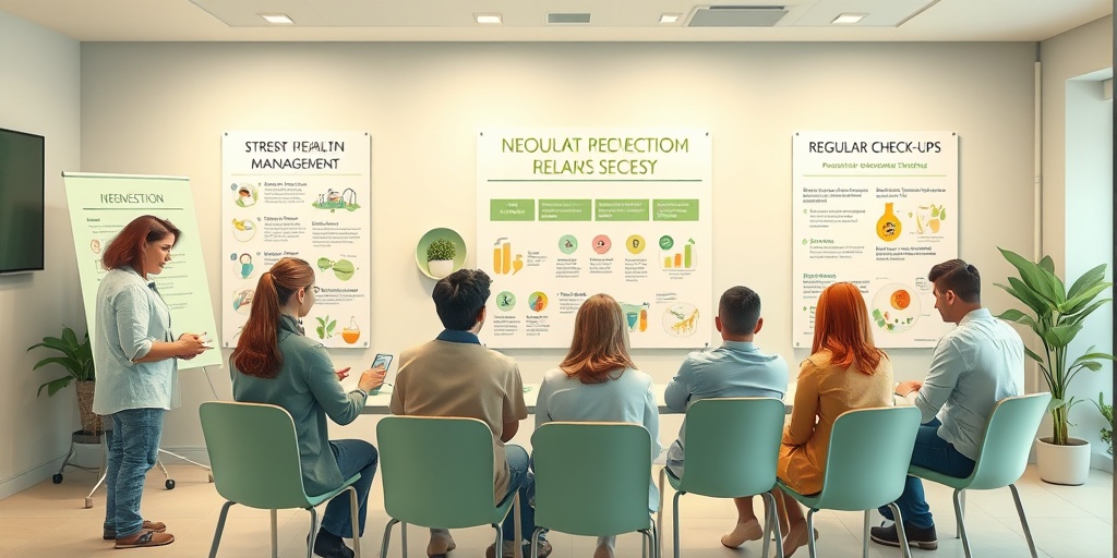 A community health workshop promotes healthy choices and stress management strategies for managing Multiple Endocrine Deficiency Syndrome.  5.png