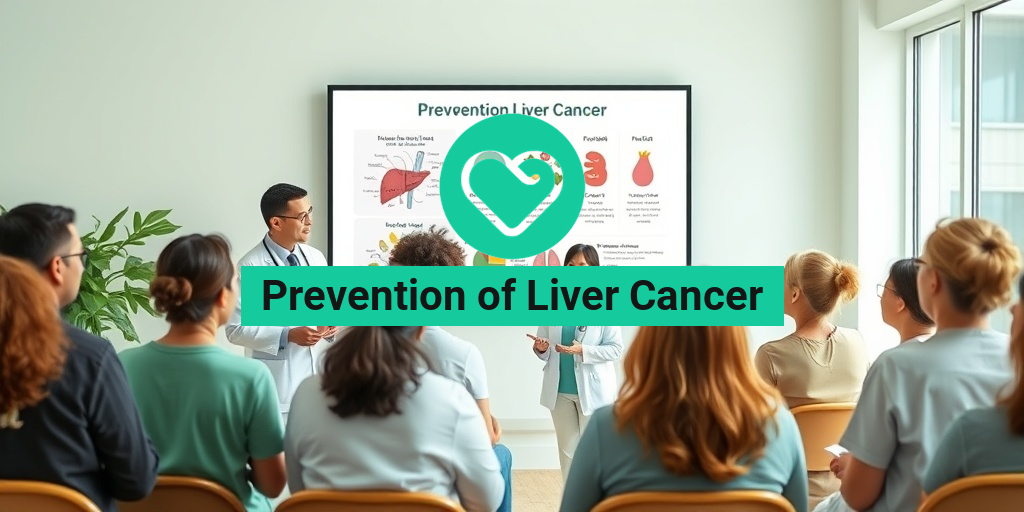 A diverse group of healthcare professionals leads a community workshop on liver cancer prevention, fostering engagement and education. • Yesil Health AI