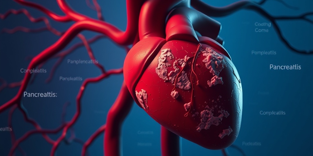 A dramatic close-up of a heart affected by plaque buildup, set against a subtle blue background, highlighting health risks.  4.png
