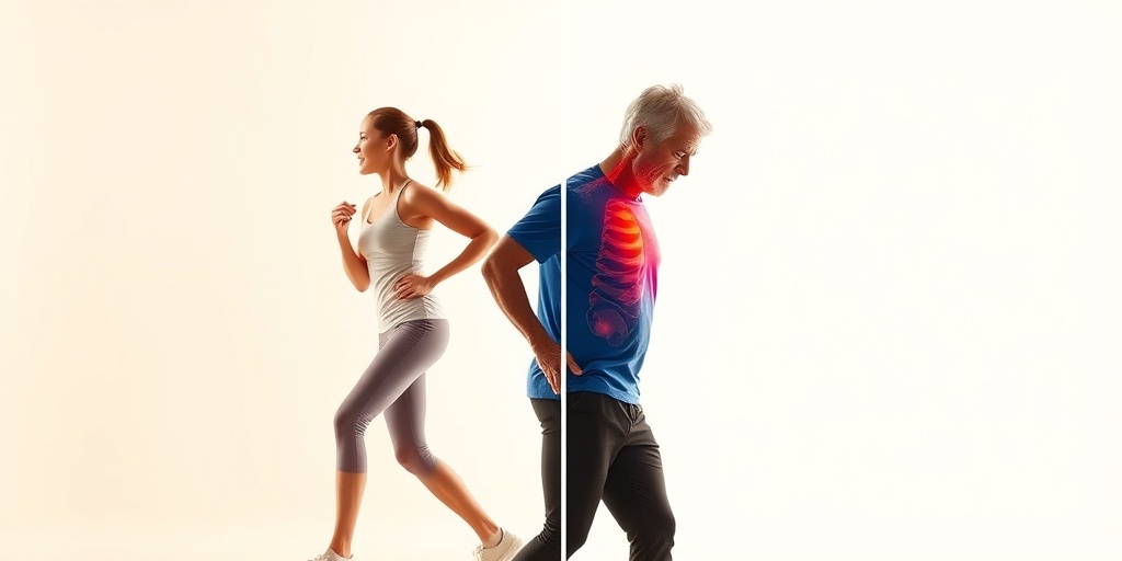 A split image shows a healthy person active and another with gum disease, emphasizing the link between oral and overall health.  5.png