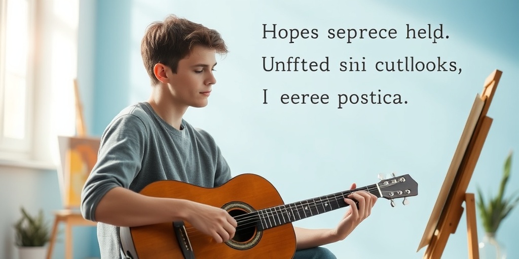 A young adult passionately engages in painting, symbolizing hope and creativity despite Tuberous Sclerosis challenges.  5.png