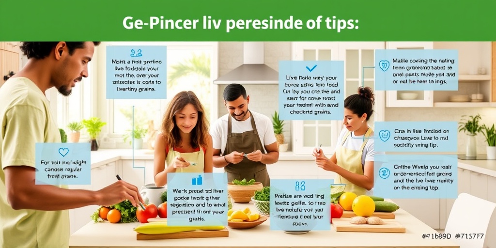 Individuals participate in a healthy cooking class, preparing liver-friendly meals while learning prevention tips in a bright kitchen.  5.png