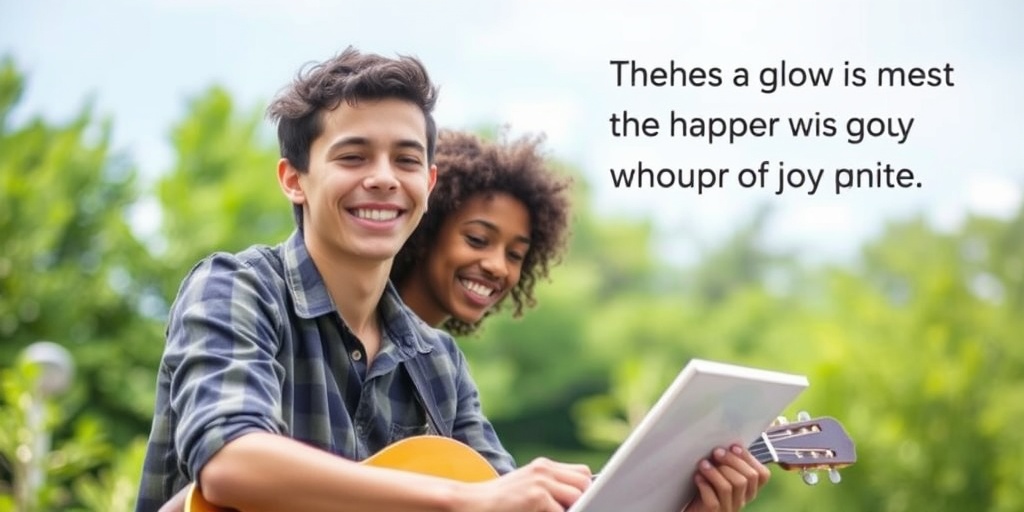 Young adult joyfully painting outdoors, symbolizing hope and potential for individuals with Tuberous Sclerosis in serene nature. 5.png