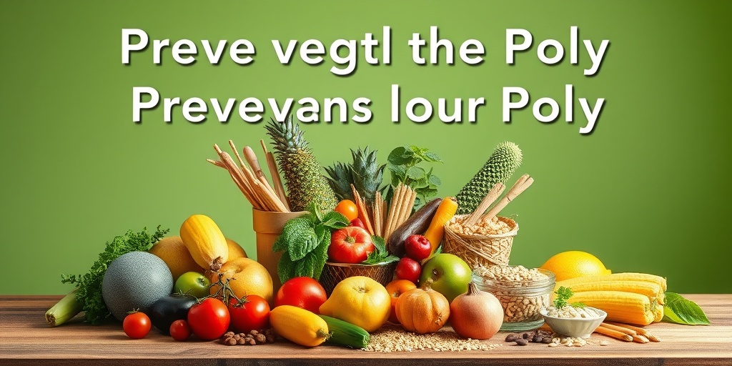 A vibrant arrangement of fresh fruits and vegetables on a wooden table, promoting a healthy lifestyle to prevent polyps.  5.png