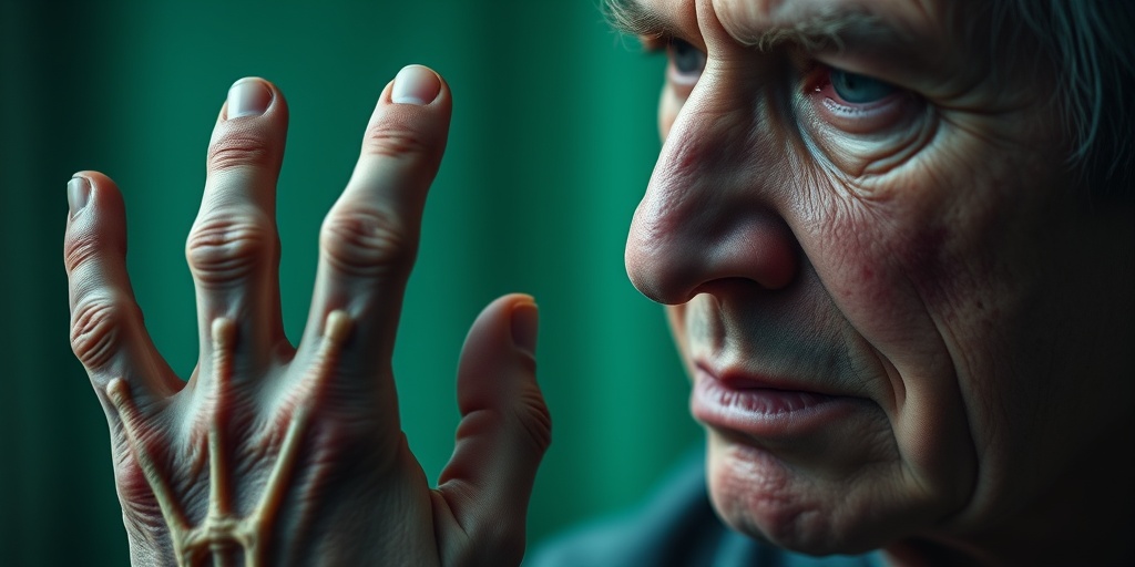 Close-up of a patient's hands and face showing gargoylism symptoms, highlighting resilience and strength.2.png